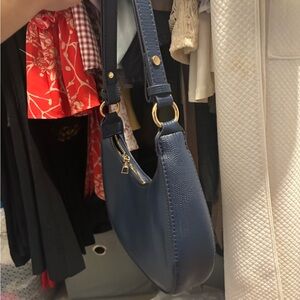 Source Unknown Blue Shoulder Bag